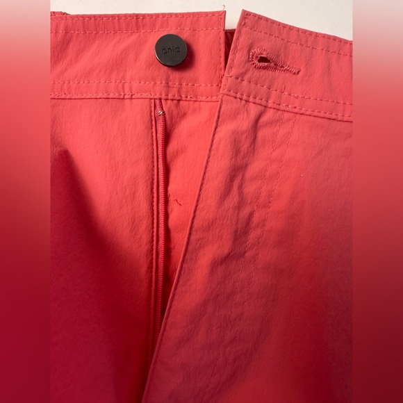 Onia Men's XXL All Purpose 6" Performance Shorts Tea Rose Nylon Stretch, New - Picture 6 of 12
